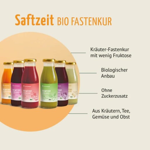 Saftzeit 3-Tages-Fastenkur Bio