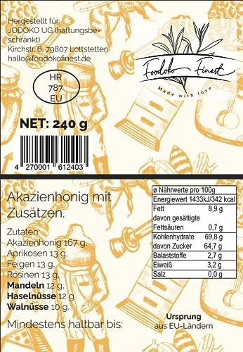 FOODOKO FINEST Honig Geschenk Set