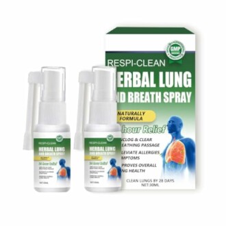 Kräuter-Lungen- und Atemspray-Verpackung