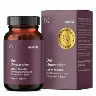 Miavola Der Umwandler Leber-Komplex mit Glutathion und Selen.