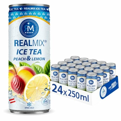 REALMIX Grüner Eistee Pfirsich & Zitrone